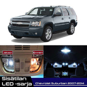 Chevrolet Suburban (MK10) Sisätilan LED -sarja – 14 -osainen
