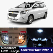 Chevrolet Spin Sisätilan LED -sarja – 6 -osainen