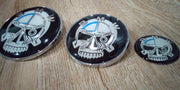 BMW Pääkallo Merkkisarjat / Konepelti + Takakontti + Ratti / 82mm & 74mm & 45mm – tuotekuva 5