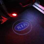 Kia logolliset projektorivalot oviin ; 2kpl sarja