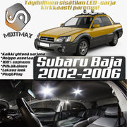 Subaru Baja Sisätilan LED -sarja – 8 -osainen