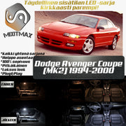 Dodge Avenger Coupe (MK2) Sisätilan LED -sarja – 15 -osainen