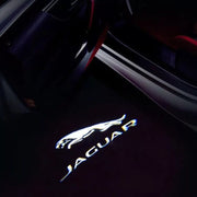 Jaguar XJ/XK/S-Type logolliset projektorivalot oviin ; 2kpl sarja