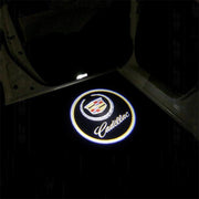 Cadillac logolliset projektorivalot oviin ; 2kpl sarja