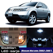 Nissan Murano (Z50) Sisätilan LED -sarja – 14 -osainen