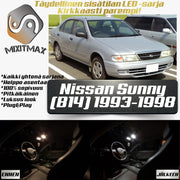 Nissan Sunny (B14) Sisätilan LED -sarja ;x7