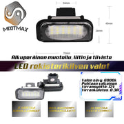 100% CANBUS LED valot, EI virehilmoitusta kojetaululle. Ei radiohäiriöitä – MixITMax Oy