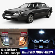 Audi A6 (C4) Sisätilan LED -sarja – 9 -osainen