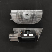 Mercedes W220/R230 logolliset projektorivalot oviin ; 2kpl sarja (Malli #10)