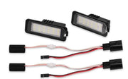 Porsche Kirkkaat LED rekisterikilven valot ; 6000K valkoinen luksus sävy (2kpl sarja)