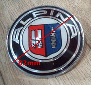 BMW Etu- ja takamerkit / Alpina / 82mm & 74mm