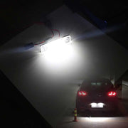 Seat Kirkkaat LED rekisterikilven valot ; 6000K valkoinen luksus sävy (2kpl sarja)