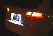 Ford Kirkkaat LED rekisterikilven valot ; 6000K valkoinen luksus sävy (2kpl sarja)