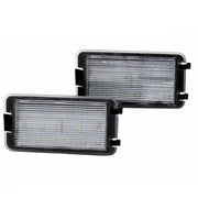 Seat Kirkkaat LED rekisterikilven valot ; 6000K valkoinen luksus sävy (2kpl sarja)
