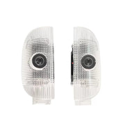 Mercedes W220/R230 logolliset projektorivalot oviin ; 2kpl sarja (Malli #10)
