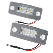 Audi A3/A4/A8 Kirkkaat LED rekisterikilven valot ; 6000K valkoinen luksus sävy (2kpl sarja)