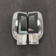 Mercedes W220/R230 logolliset projektorivalot oviin ; 2kpl sarja (Malli #10)