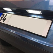 Fiat 500 Kirkkaat LED rekisterikilven valot ; 6000K valkoinen luksus sävy (2kpl sarja)