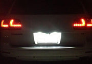 Hyundai / Kia Kirkkaat LED rekisterikilven valot ; 6000K valkoinen luksus sävy (2kpl sarja)