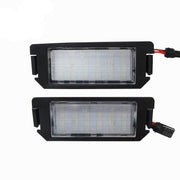 Hyundai / Kia Kirkkaat LED rekisterikilven valot ; 6000K valkoinen luksus sävy (2kpl sarja)