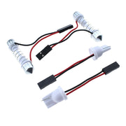 Fiat 500 Kirkkaat LED rekisterikilven valot ; 6000K valkoinen luksus sävy (2kpl sarja)