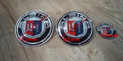 BMW Alpina Merkkisarjat / Konepelti + Takakontti + Ratti / 82mm & 74mm & 45mm