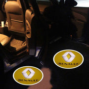 Renault Koleos logolliset projektorivalot oviin ; 2kpl sarja