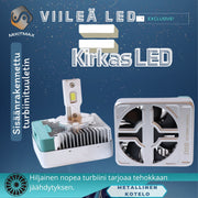 D5S LED Ajovalot ;8200lm TEHOPOLTTIMOT; 6000K Valkoinen Valo (2kpl sarja)