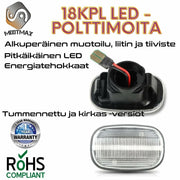 Toyota / Lexus LED sivuvilkut aaltoefektillä ; Tumma/Kirkas kotelo (2kpl sarja)