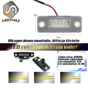 Luksus look autollesi. Päivitä nykyaikaan helposti ja nopeasti! LUXAUTO lisävaruste, jolla saat autoosi nykyaikaisen lookin. LED rekisterikilven valot VAIVATTA – MixITMax Oy