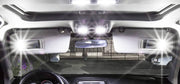 Kattovalot, meikkipeilit, hansikaslokero, takakontti, ovivalot, jalkatilan, konehuoneen, rekisterikilven. Sarjaan sisältyy kaikki automalliisi tarvittavat polttimot. Kätevästi yhtenä pakettina – MixITMax Oy