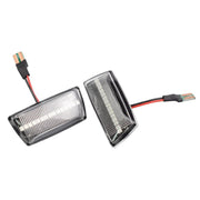 Cadillac / Chevrolet Dynaamiset LED sivuvilkut aaltoefektillä ; Tumma/Kirkas kotelo (2kpl sarja)