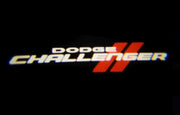 Dodge Challenger logolliset projektorivalot oviin ; 2kpl sarja