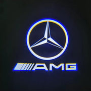 Mercedes-Benz C Coupe / C117 / E Coupe / W218 logolliset projektorivalot oviin ; 2kpl sarja (MALLI #8)