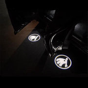 Skoda Octavia (1Z) logolliset projektorivalot oviin ; 2kpl sarja