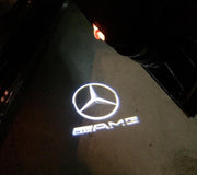 Mercedes-Benz logolliset projektorivalot oviin ; 2kpl sarja