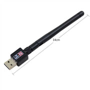 WiFi USB vastaanotin antennilla ; 150Mbps; Pieni
