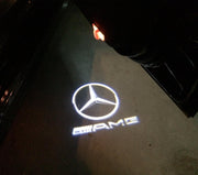 Mercedes W220/R230 logolliset projektorivalot oviin ; 2kpl sarja