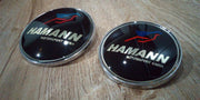 BMW Etu- ja takamerkit / Hamann värillinen / 82mm & 74mm