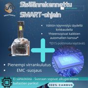 D1S LED Ajovalot ;8200lm TEHOPOLTTIMOT; 6000K Valkoinen Valo (2kpl sarja)