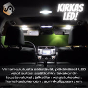 6614 36mm LED -polttimo sisätiloihin (6000K - Puhtaan valkoinen) 1KPL