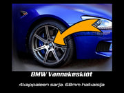 BMW Vanteiden Keskikupit 68mm / Eri Värejä (4kpl sarja)