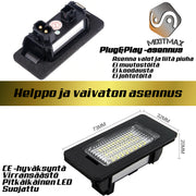 Helppo ja nopea asennus. Tee-se-itse mahdollista, nopeaa ja helppoa. Vanha lamppu pois – uusi tilalle – VALMIS! OEM mittojen mukainen LED versio. Ei häslinkiä, ei säätöä. Vaihda ja jatka matkaa – MixITMax Oy