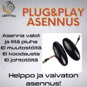 Nissan NP300/Navara (D22) LED Aaltoefekti Vilkut