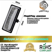 SELVÄ ERO – MixITMax Oy LED -valot tehokkaammat, tyylikkäämmät, pitkäikäisemmät rekkarivalot. Laatua yksityiskohdissa. Halogen vs LED rekkari polttimot – MixITMax Oy