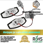 SELVÄ ERO – MixITMax Oy LED -valot tehokkaammat, tyylikkäämmät, pitkäikäisemmät rekkarivalot. Laatua yksityiskohdissa. Halogen vs LED rekkari polttimot – MixITMax Oy