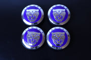 Jaguar Kromi-Siniset Vannekeskiöt ; 59mm (4kpl sarja)