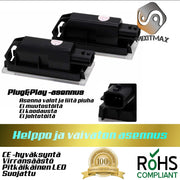SELVÄ ERO – MixITMax Oy LED -valot tehokkaammat, tyylikkäämmät, pitkäikäisemmät rekkarivalot. Laatua yksityiskohdissa. Halogen vs LED rekkari polttimot – MixITMax Oy