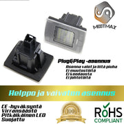 Helppo ja nopea asennus. Tee-se-itse mahdollista, nopeaa ja helppoa. Vanha lamppu pois – uusi tilalle – VALMIS! OEM mittojen mukainen LED versio. Ei häslinkiä, ei säätöä. Vaihda ja jatka matkaa – MixITMax Oy