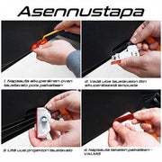 Nissan logolliset projektorivalot oviin ; 2kpl sarja